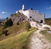 Befestigungsanlage des Schlosses von Cachtice