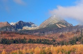 Hohe Tatra im Herbst, in der Slowakei