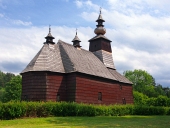 Une église rare dans Stara Lubovna, Spis, la Slovaquie