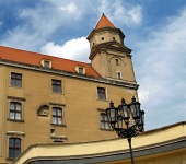 Tour du château de Bratislava, en Slovaquie