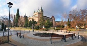 Castello di Bojnice e il parco, la Slovacchia