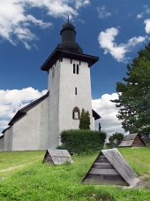 Saint Martin kerk in Martinček, Slowakije