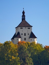 New Castle in Banska Stiavnica, Slowakije