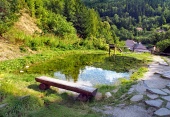 Mining watercourse landmark, Spania Dolina