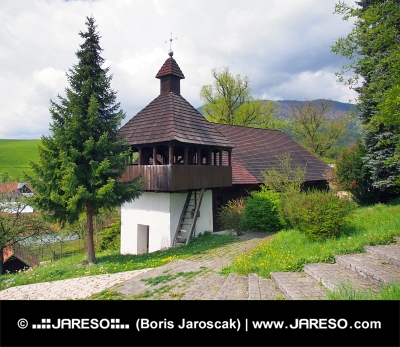 Lutherische Kirche in Istebne Dorf, in der Slowakei.