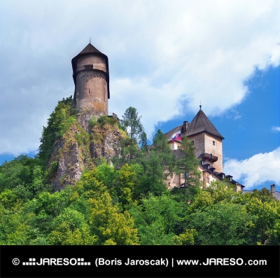 Türme der Burg Orava, Slowakei