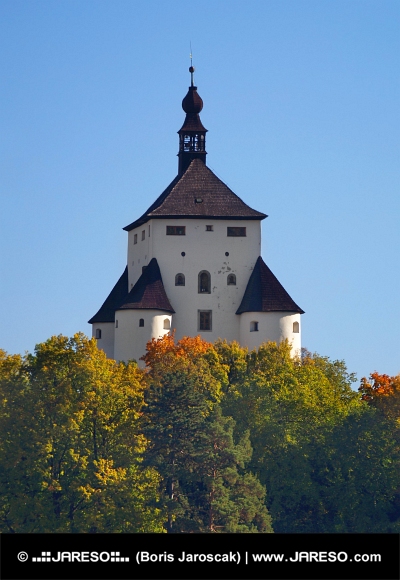 New Castle in Banska Stiavnica, Slowakei