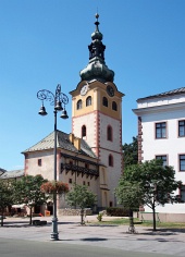 Stadtschloss in Banska Bystrica, Slowakei