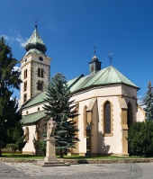 Kirche in Liptovsky Mikulas, Slowakei