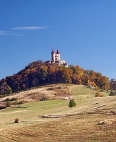 Kalvarienberg in der Nähe der Stadt Banska Stiavnica, Slowakei