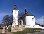 Kirche St. Georg in Bobrovec, Slowakei
