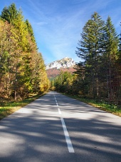 Carretera a Velky Rozsutec, Eslovaquia