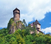 Tours du château d'Orava, Slovaquie