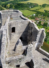 Tour du château de Strecno, Slovaquie