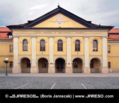 Kežmarok में ऐतिहासिक रीडाउट (वर्तमान पुस्तकालय)