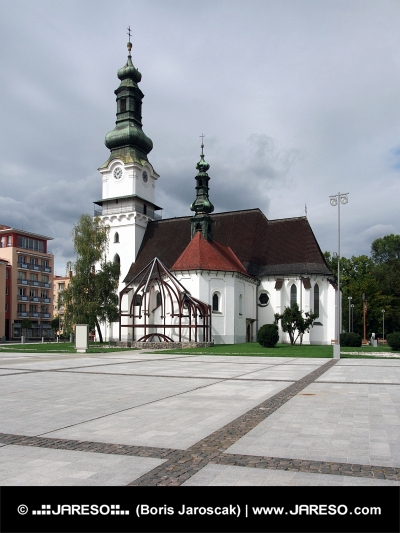 Zvolen, स्लोवाकिया में सेंट एलिजाबेथ के चर्च