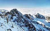 The High Tatras are the highest mountain range in the Carpaths!