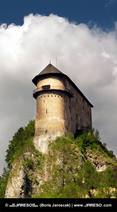 Orava城, スロバキアのロマネスク様式の要塞