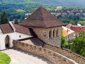 Kremnicaの城の要塞タワー
