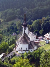 変容のSpania Dolinaのと教会
