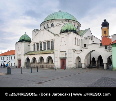 De Trencin-synagoge, Trencin-stad, Slowakije