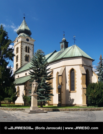 Kerk in Liptovsky Mikulas, Slowakije