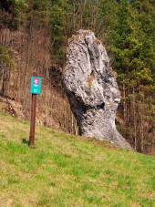 Fist of Janosik, Natural Monument, Slovakien