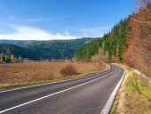 Road to Podbiel, Slovakia